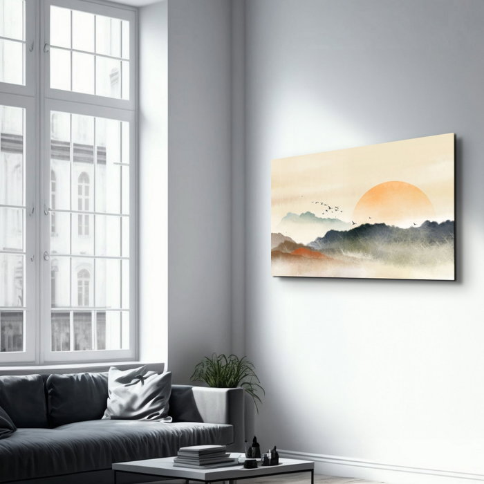 Wallity Pintura Decorativa de Vidrio Templado Multicolor 46 x 72 cm Wallity Pintura Decorativa de Vidrio Templado Multicolor 46 x 72 cm
